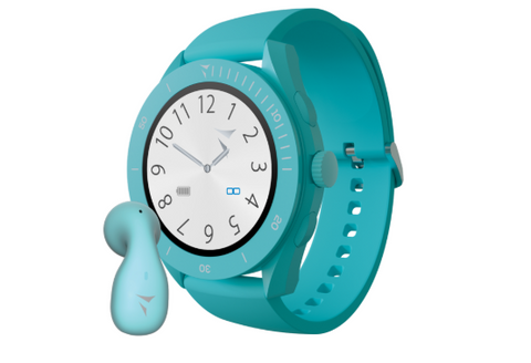 Smartwatch Young con auricolare abbinato - colore light blu