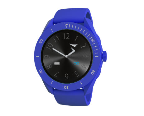 Smartwatch Young con auricolare abbinato - colore blu
