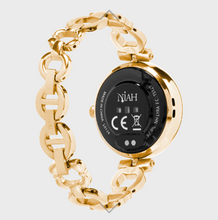 Smartwatch Lyra - Collezione Niah - Maglia Classica Metallica con Brillantini / Gold
